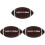 3 Pcs Creative Inflatable Rugby Toy For Kids 4