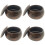 4Pcs Chess Pieces Storage Bowl Holder Can 4