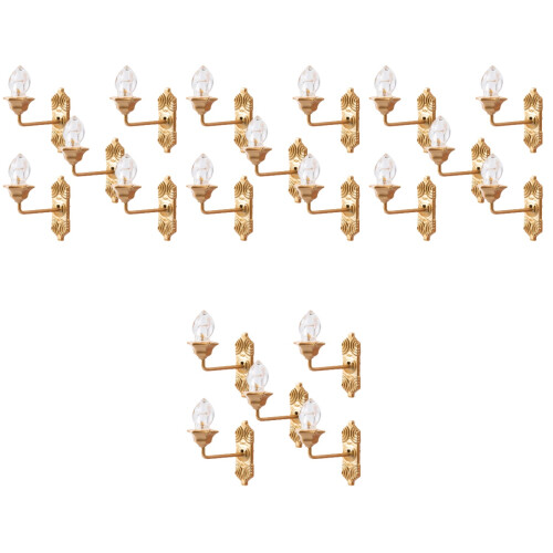 20 Pcs Mini Wall Lamps Luminous Sand Table Building Diy Materials 2