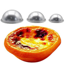 3er-Set Muffinförmchen aus Metall, Cupcake-Förmchen, wiederverwendbare Cupcake-Form, Eierkuchenform, Tarteform zum Backen