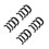 16 Pcs Pu Plastic Luggage Handle Replacement For Suitcases Bags 7