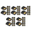 75 Sets Soldering Iron Stand Square Electric Holder Storage Black 5
