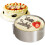 4 Inch Small Stainless Steel Telescopic Cake Tool Reusable Adjustable Ring Kitchen Baking Tool Fit Cake 4