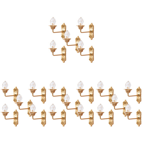 20 Pcs Mini Wall Lamps Luminous Sand Table Building Diy Materials 1