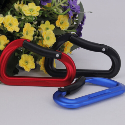2Pcs D-Shaped Outdoor Climbing Backpack Buckles For Camping 2