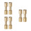 6 Pcs Handle Rivets Screws For Kitchen Crafting Use 4