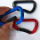 2Pcs D-Shaped Outdoor Climbing Backpack Buckles For Camping 9