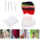 1Set DIY Wol Vilten Knutselset Panda Pop Voor Creatieve Ontspanning 7