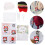 1Set DIY Wol Vilten Knutselset Panda Pop Voor Creatieve Ontspanning 9