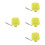 4Pièces Accessoires Bol Eau Vert Clair ABS Portable Pour Chiens 7