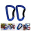 2Pcs D-Shaped Outdoor Climbing Backpack Buckles For Camping 11
