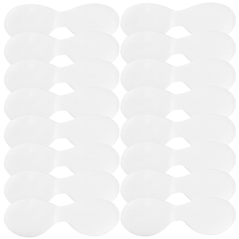 Ohphcall 500 Sheets Disposable Non Woven Eye Mask Pads For Facial Spa Use