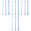 12 Pcs Silicone Mask Mixing Stick Diy Stirring Rod 4