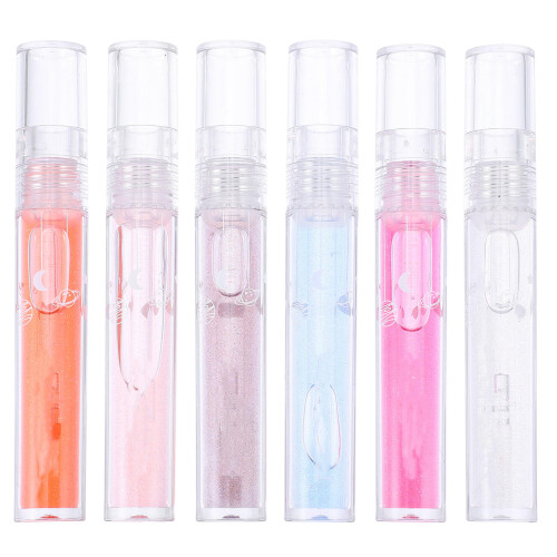 48 Pcs Liquid Lip Gloss Set With Glitter Shimmer Makeup Kit