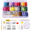 Σετ κεντήματος Txkrhwa158PCS με κλωστές σταυροβελονιάς με μασούρια, χάντρες, κορδέλες 1