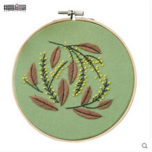 XIUH Home Textile Komplettes Sortiment an Stickereien Kreuzstich-Stickstoff mit Blumenmuster-Set (C)