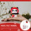1Set DIY Wol Vilten Knutselset Panda Pop Voor Creatieve Ontspanning 5