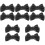 5 Pairs Shoe Clip Bow Decorative Applique For Boots 5