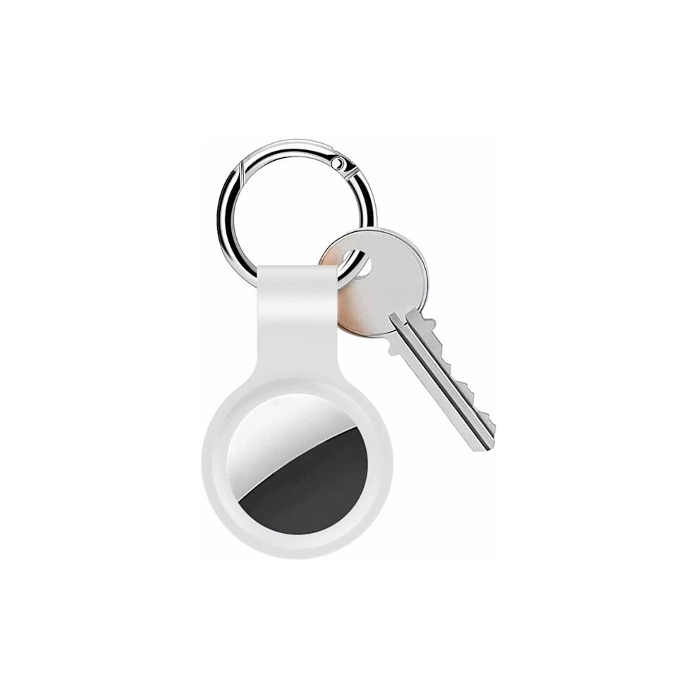 3-Pack Airtag Case - 4 Colors With Keychain White 9048212214045