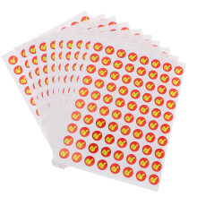 150 Sheets Kid Thumb Pattern Sticker Award Stickers Stationery Labels