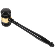 3pcs Judge Gavel Auction Hammer Judge Wooden Hammer Solid Lawyer Gavel