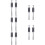 10 Pcs Simulated Signal Decorations For Desktop Diy Sand Table 6