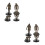 8 Pcs Prehistoric Human Evolution Models Plastic Educational Toys 5