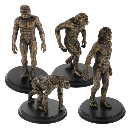 8 Pcs Prehistoric Human Evolution Models Plastic Educational Toys 1