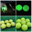 Guangmc6pcs LED Pickleballs για εξάσκηση και διασκεδαστικά παιχνίδια γκολφ για παιδιά 6