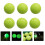 Guangmc6pcs LED Pickleballs για εξάσκηση και διασκεδαστικά παιχνίδια γκολφ για παιδιά 4