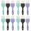12 Pcs Hair Dyeing Brushes Professional Coloring Tools 6
