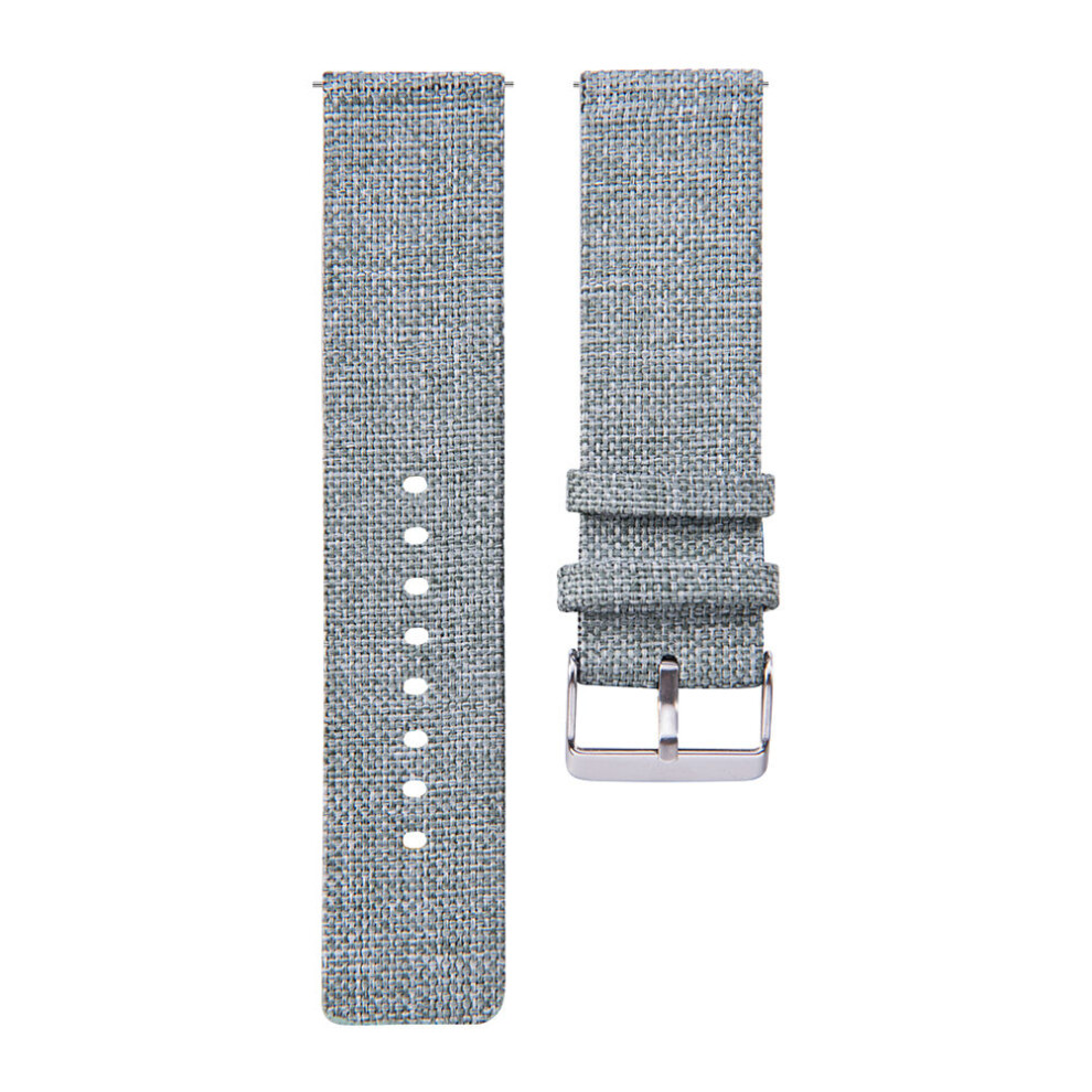 3Pcs Durable Nylon Watch Band Canvas Wristband For Smartwatch Green 3622050543206