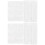 4 Sheets Silicone Drum Dampening Gel Pads 4
