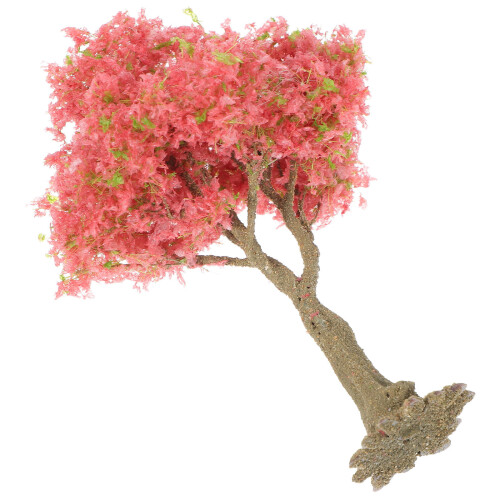 2Pcs Mini Artificial Trees For Sand Table Diorama Garden Decor 2