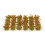 2 Boxes Miniature Yellow Grass Tufts For Model Train Landscapes 1