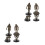 8 Pcs Prehistoric Human Evolution Models Plastic Educational Toys 6