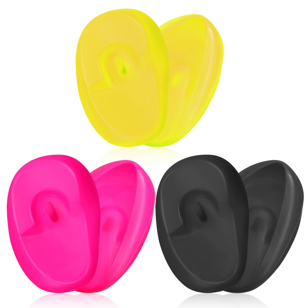 Happyyami Silver 18 Pcs Hair Dye Oil Treatment Earmuffs Ear Protectors