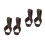 4 Pcs Medieval Style PU Sword Holders For Cosplay Performance 5