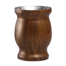 Copo misturador mini de aço inoxidável, leve e prático, ideal para presentear. Multifuncional e ideal para chá mate.