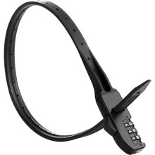 Lucchetto per bicicletta con fascetta di sicurezza, cavo di sicurezza per bicicletta, lucchetto per mountain bike, lucchetto portatile per bicicletta