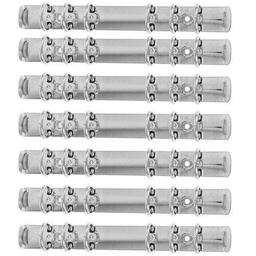 21 Pcs Loose Leaf 6-Ring Binding Spines Combs For A6 Notebook Planner