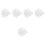 500 Pcs Square Nail Sponges For Manicure Shading Tools 5