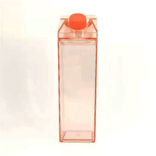 ShunRuiPi Melkpak Waterfles Transparante Melkfles Draagbare Plastic Transparante Fles, Beker, Bekers met Lifs