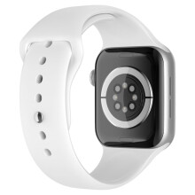 Yhteensopiva Apple Watchin kanssa Apple Watch 38/40/41 mm silikoniranneke (S/M) valkoinen