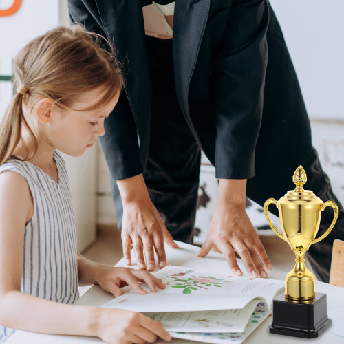 Decorative Trophy Cup Multi-function Award Trophy Delicate Prize Trophy Game Accessory 1