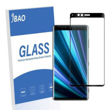 ΣΥΣΚΕΥΑΣΙΑ 2 ΤΕΜΑΧΙΩΝ Xperia L3 Σκληρυμένο γυαλί 0,26 χιλ. 2,5 D 9H Πλήρους καρέ (I4312)