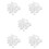 500 Pcs Square Nail Sponges For Manicure Shading Tools 9
