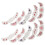 40 Pcs Halloween Face Stickers Waterproof Realistic Scary 1