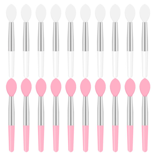 60 Pcs Silicone Lip Brush And Lipstick Applicator Makeup Brushes