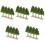 20 Pcs Miniature Street Trees Model For Sand Table Landscape 3